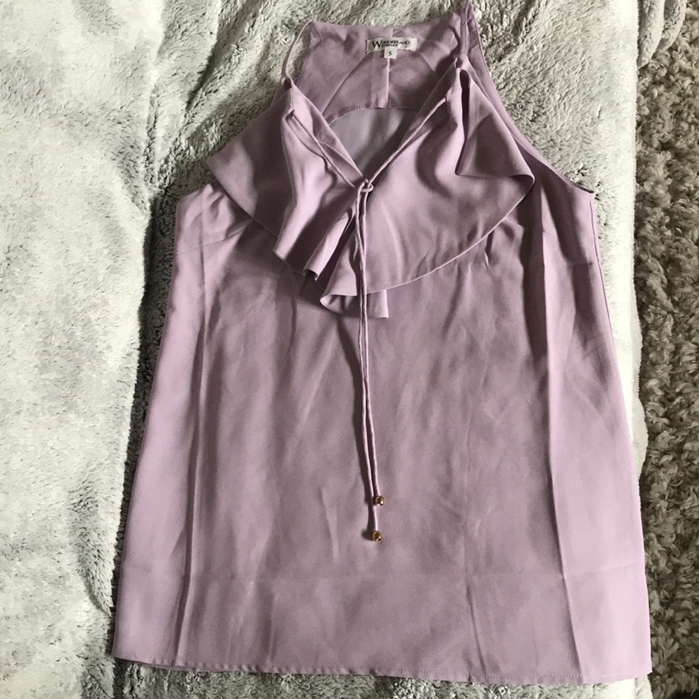 Lavender dress tank